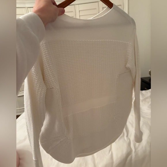 Helmut Lang Knit Sweater with Side Slits - Picture 6 of 6